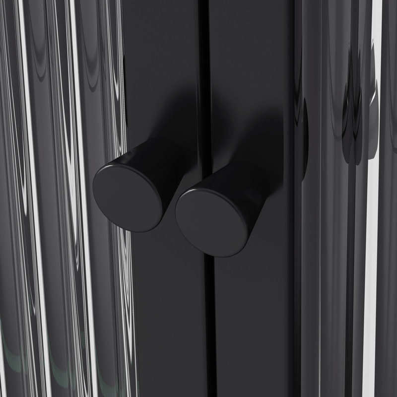 Armoire murale 3 portes, Noir