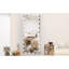Miroir de salle de bain argenté pleine longueur avec lumières - 72 x 32 pouces, 3 options de luminosité, rouille, pour chambre à coucher, grande salle de bain couleur 72 x 32 argent, reflet transparent, chambre à coucher