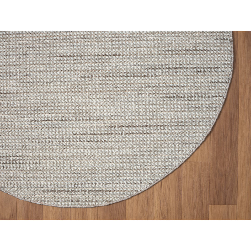 Elysia beige Rug, Round 120cm