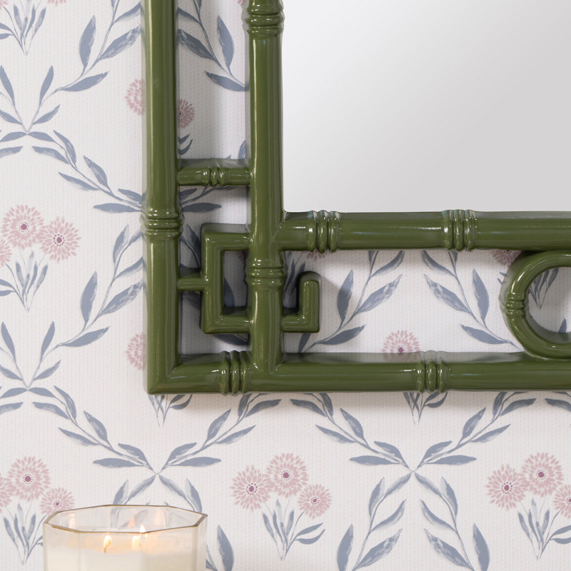 Shing Resin Wall Mirror, Dark Forest