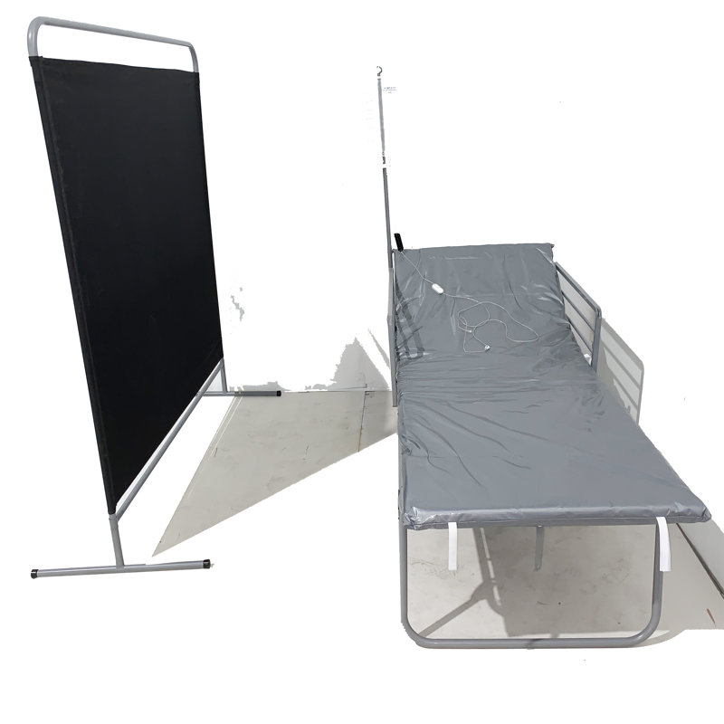 Blantex 62" x 70" Black Privacy Screen