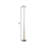 Merauke 49'' Silver LED Column Floor Lamp
