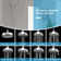 4.7" 8 Spary Settings Rain Multi Function Dual Shower Head