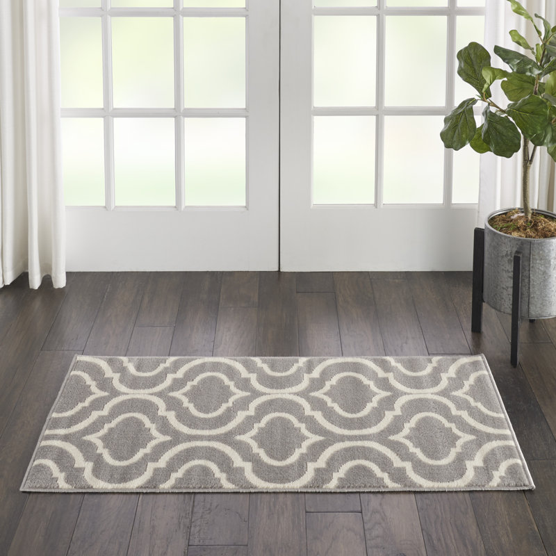 Xinrui Moroccan Indoor Rug, Rectangle 2' x 4'