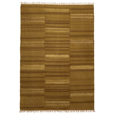 Kilim olive Fairman 5 pi 5 po x 7 pi 9 po