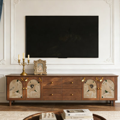 French Minimalist Style TV Stand
