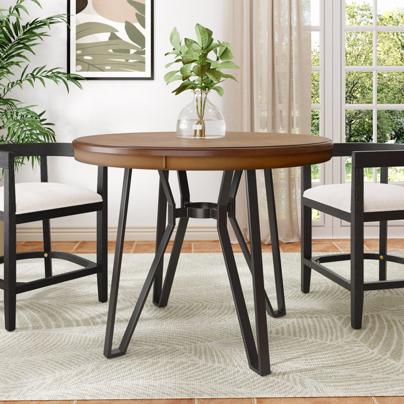 Table de bar Maralou, Frêne clair, 36 po H x 46,85 po L x 46,85 po l