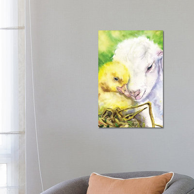 Little Friends 1 Piece Wrapped Canvas Painting