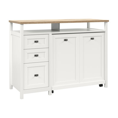 Credenza With Desk