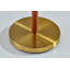 Adaire 58'' Brass an Walnut Traditional Floor Lamp