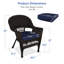 Chaise de patio avec coussins-10967690-10967684