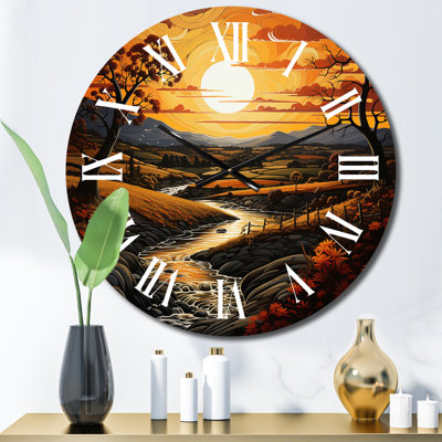 Horloge murale Sharene