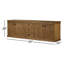 Cambra Media Console-Drifted Oak