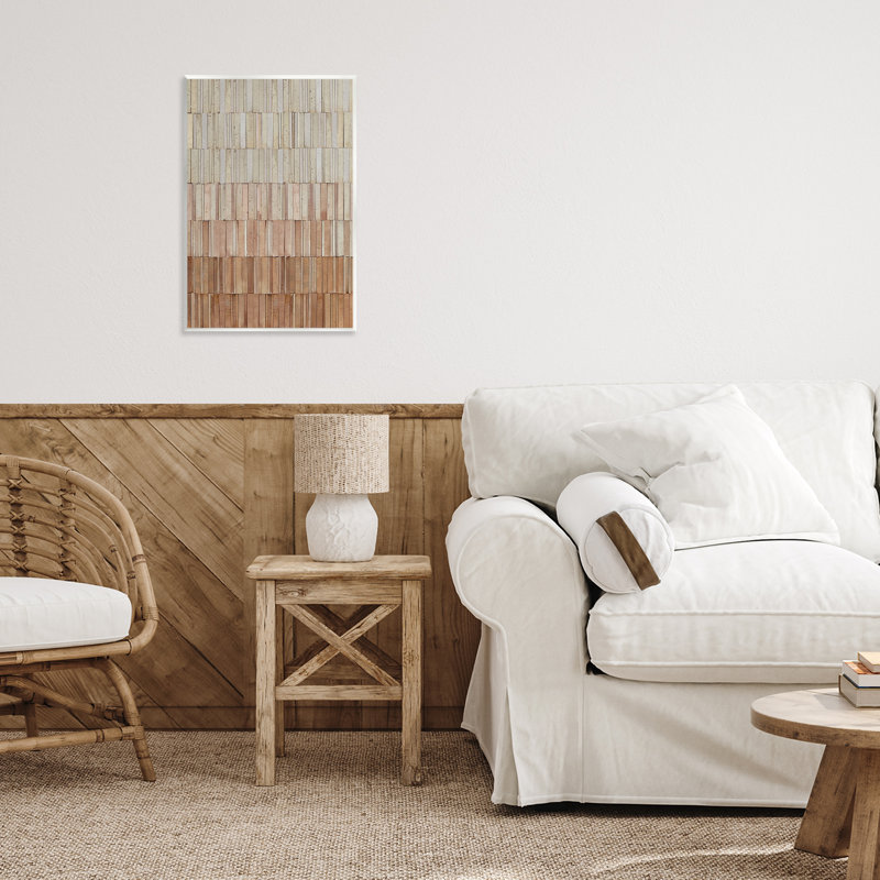 Plaque murale en terre cuite, design par Flora Kouta, H 15 po x l 10 po
