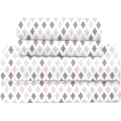  100% Cotton Sheets, 300 Thread Count Percale Weave Bedding, 16" Deep Pocket