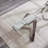 Extendable Glass Top Dining Table