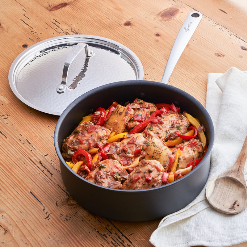 Lagostina Nera 2 Piece Non-Stick Skillet Set