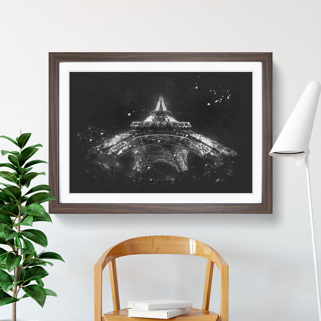 Eiffel Tower Vol.5 - Picture Frame Graphic Art
