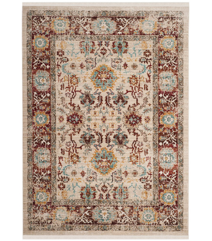 Smead Performance Oriental Rug, Rectangle 5' x 7'