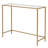 Keyiona 39.37'' Glass Top Console Table