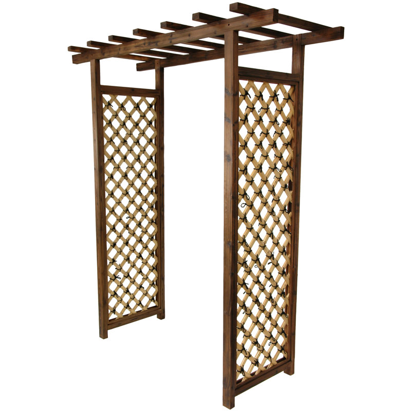 Japanese Wood Arbor