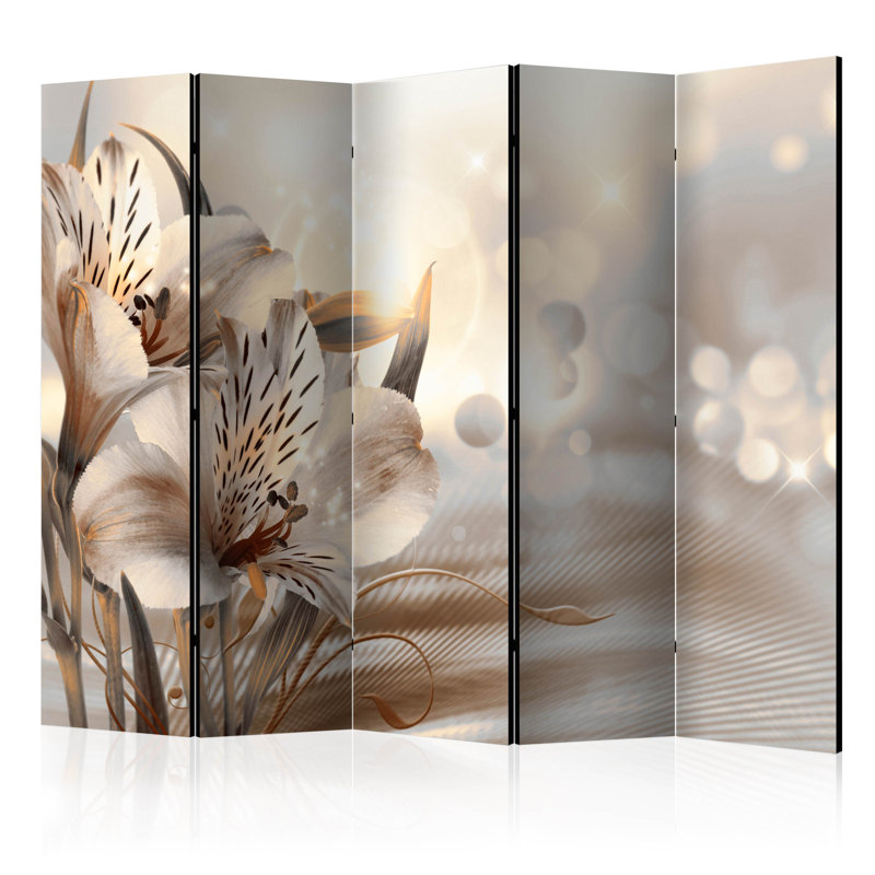 Pym 172cm H Folding Room Divider, 5