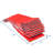 4 Section Folding Pillow Rest Mat - 10 count - Red/Green
