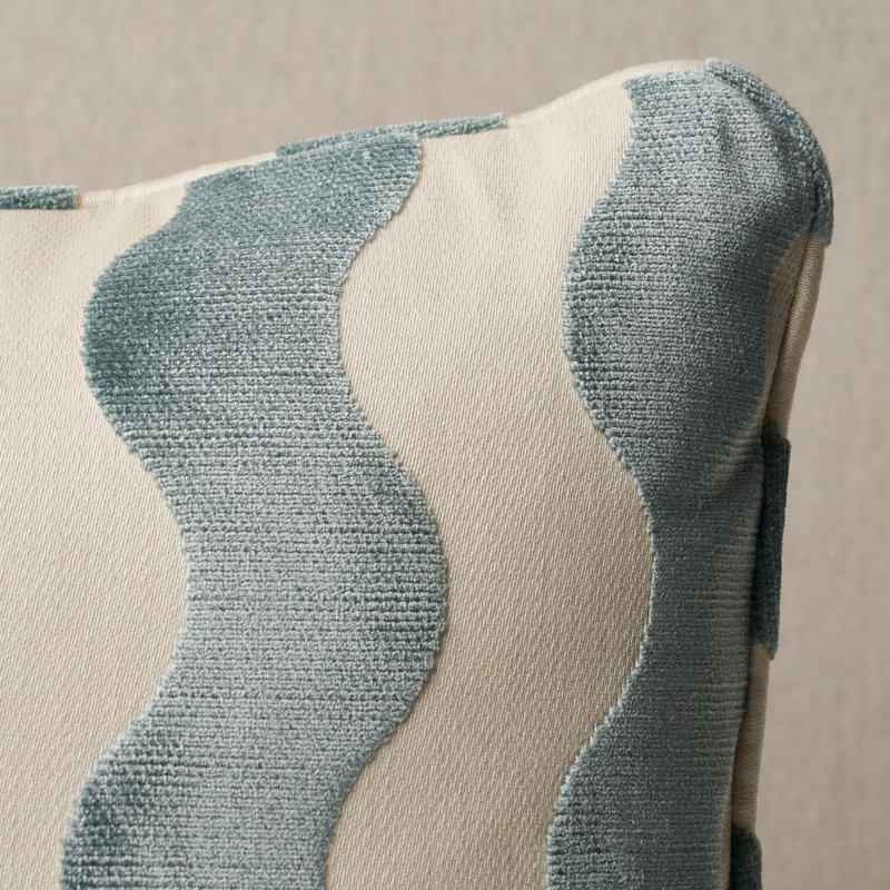 Schumacher x Miles Redd The Wave Pillow, Sky
