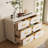 Simple White Solid Wood Accent Chest