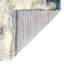 Tapis rond en polypropylène tissé à la machine de 6 pi de couleur gris / ivoire-1515478636