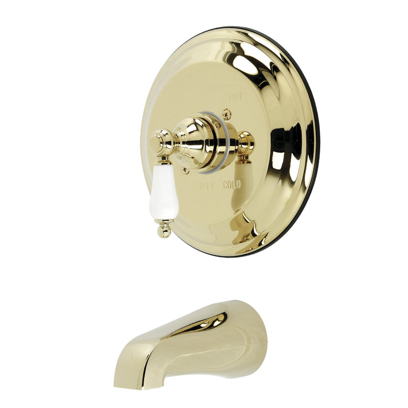 Robinet de baignoire Kingston, Laiton poli