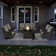 Artidiello Outdoor Seating Group with Fire Pit with Cushions