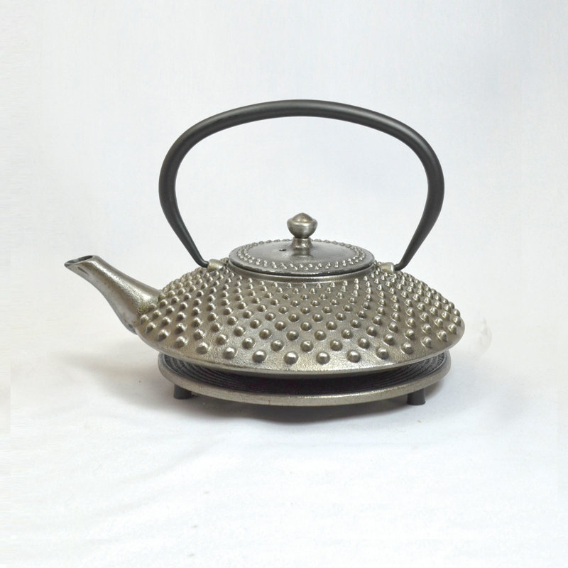 Bloomsbury Market Felicite 1ml Solid Colour Teapot, Silver