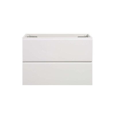 Armoire murale sans lavabo, avec 2 tiroirs, pré-assemblée