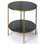 Roxanne Iron & Glass Side Table