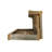 Djanira Cedar Accent Shelf with Reclaimed Wood