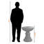 Table d'appoint contemporaine et moderne Kuro