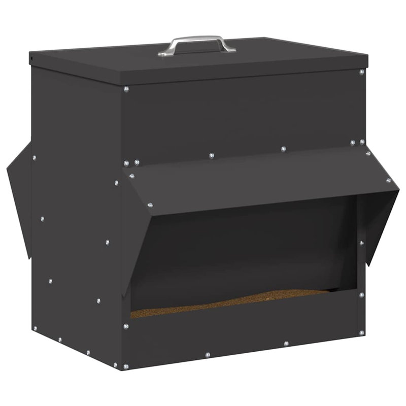 Cold-Rolled Steel Feeder, Black