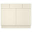 Armoire de base pour évier Homeibro, portes à fermeture douce, pour la salle de lavage, la salle de douche, la buanderie-87690895-87690896