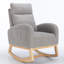 Solid Wood Rocking Chair-371146721