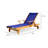 Maximilian Outdoor Teak Wood Chaise Lounge-1237900671