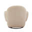 Chaise d'appoint pour le salon avec fonction pivotante