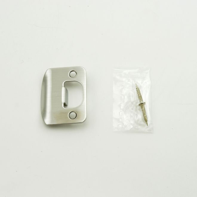 Rayon de coin à rayon complet, Acier inoxydable satiné, H 0,3 po x l 2 po x P 4 po