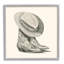 Rodeo bottes dessin sur bois par Grace Popp peinture-93872305