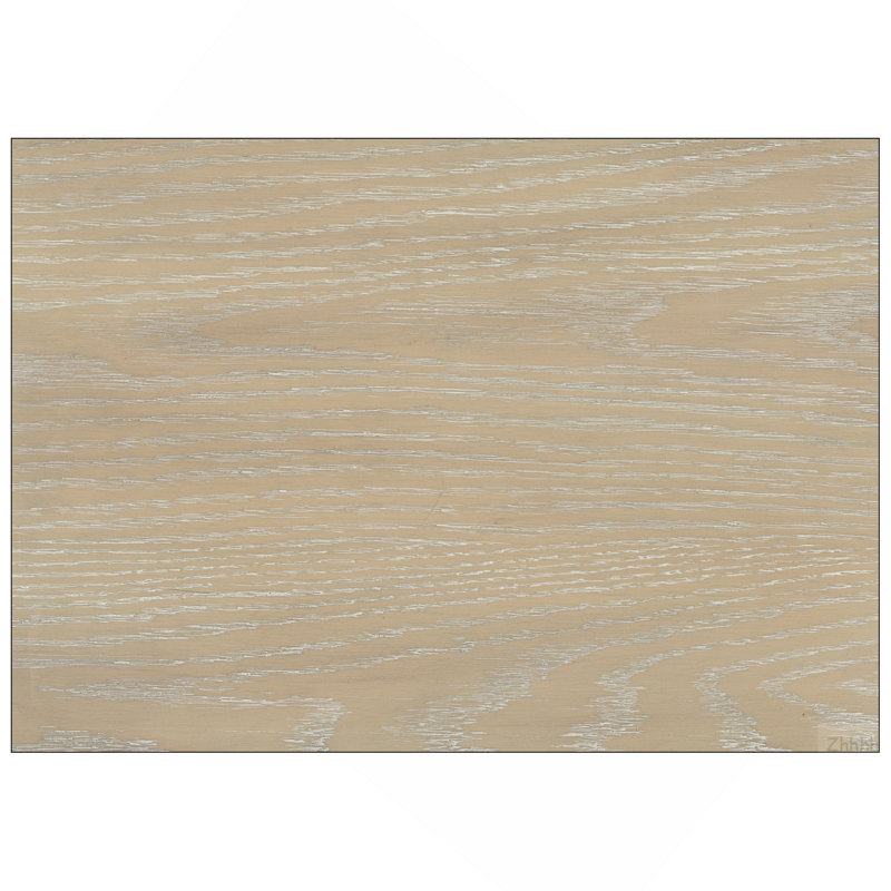 Mobilier de chambre à coucher contemporain en bois très clair avec lit à panneaux brun clair 1pc