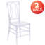Chaise empilable transparente Wintour