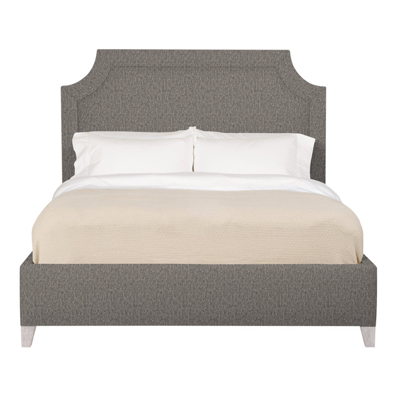 Audrey/Asher Solid Wood Bed, Nadia Earth, No, Dove Gray