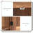 Kitchen Pantry Cabinet Adjustable Shelves Sturdy Anti-Tipping Design