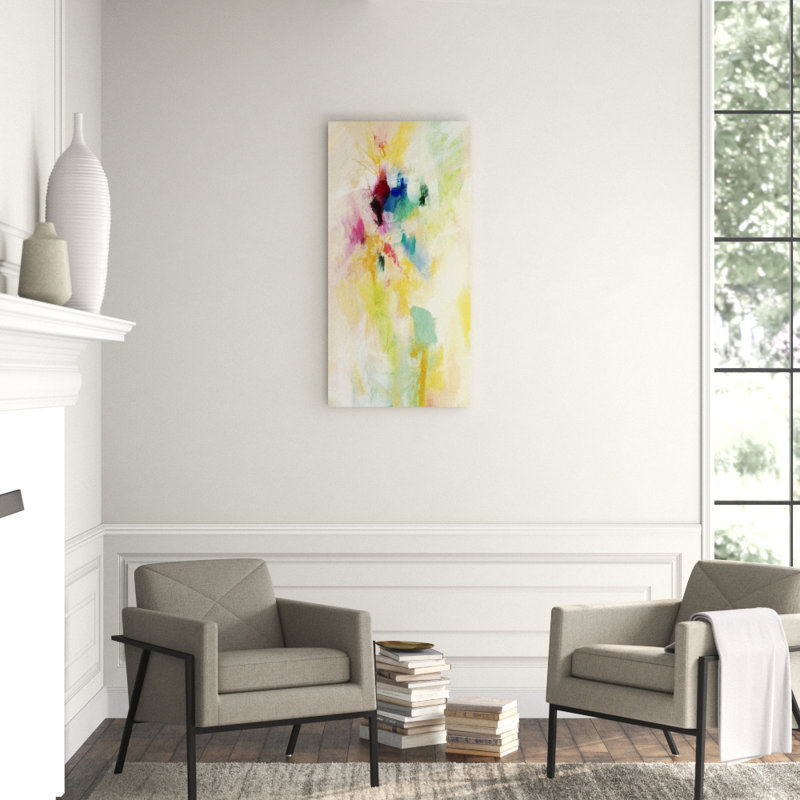 Spring Bouquet I Print by Guseul Park, Knife Gel, 72" H x 36" W x 1.5" D