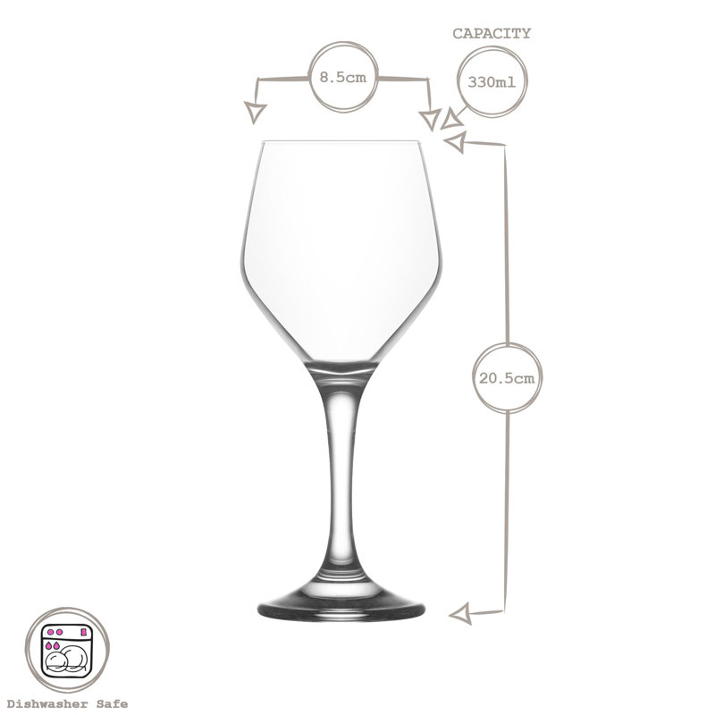 Ella 0.26ml Wine Glass